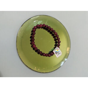Garnet Bracelet 6mm